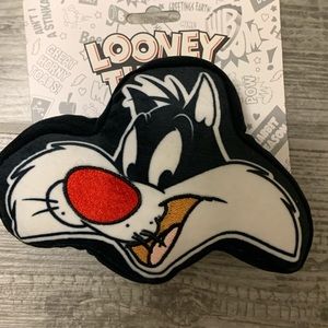 Brand new Looney Tunes Sylvester dog squeaker toy